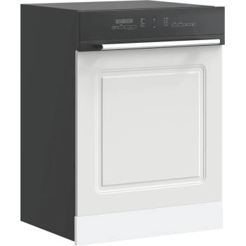 vidaXL Панел за съдомиялна машина, Kalmar, бял, инженерно дърво (853657)