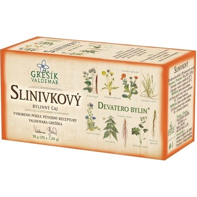 Grešík Čaj bylinný Slinivkový 20 x 1,5 g