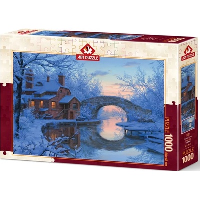 Art Puzzle Пъзел Art Puzzle от 1000 части - Зимни сцени (5227)