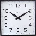 NeXtime Стенен часовник Be Square арабски цифри (3294AR)