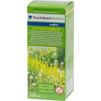 Touchdown Quattro totální herbicid 100 ml