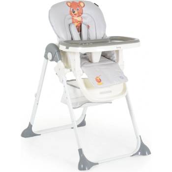 Moni Детски стол за хранене Hunny мече сив