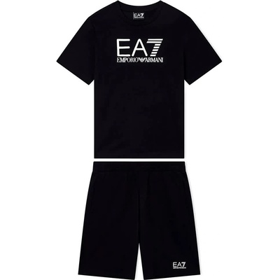 Ea7 emporio armani 7B000302_AF10375 short sleeve set - Black (Black)