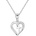 HARAHU Колие Elegant Cross - Сребърен KP28756