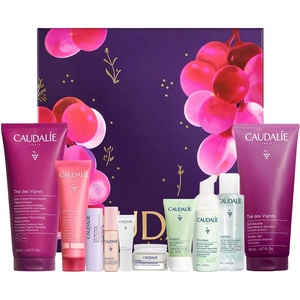 Caudalie Комплект - Интензивна хидратация за лице и тяло, 10 части