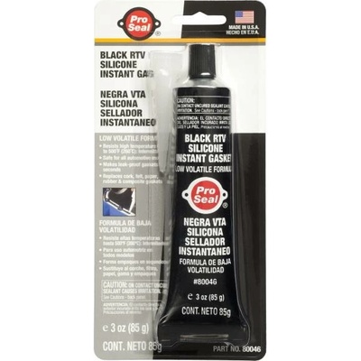 PRO SEAL Silikonový tmel černý 85g