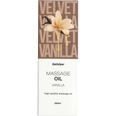 Satisfyer masážny olej vanilka 250 ml