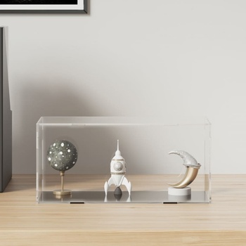 Image 1 of vidaXL Кутия за показване, прозрачна, 24x12x11 см, акрил (154910)