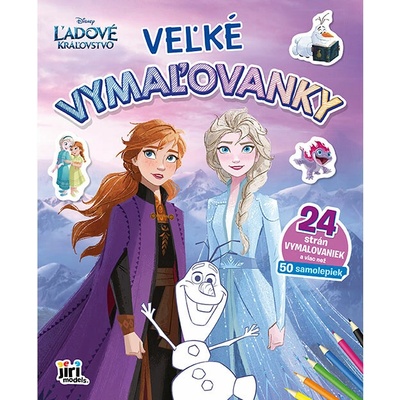 Jiri Models Veľké maľovanky Ľadové kráľovstvo