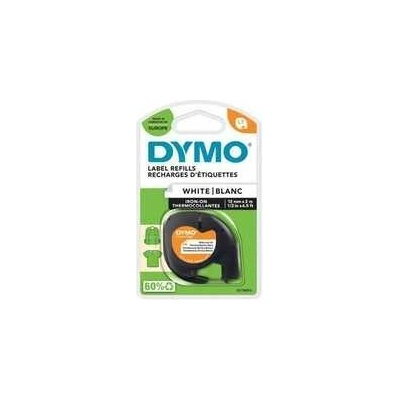 Dymo originální páska do tiskárny štítků, Dymo, 18770, S0718860, černý tisk/bílý podklad, 18770