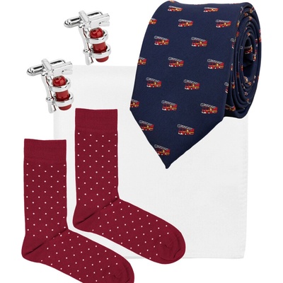 Bubibubi Tmavomodrá kravatová hasičská sada – Hledejceny.cz