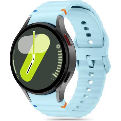 Силиконова каишка за Samsung Galaxy Watch 4/5/5 Pro/6/7/FE от Tech-Protect Silicone Sport - Sky Blue (5906302313419)