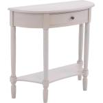 Premier Housewares Сива конзолна маса от масивен бор 33x81 cm Heritage - Premier Housewares (2404274)