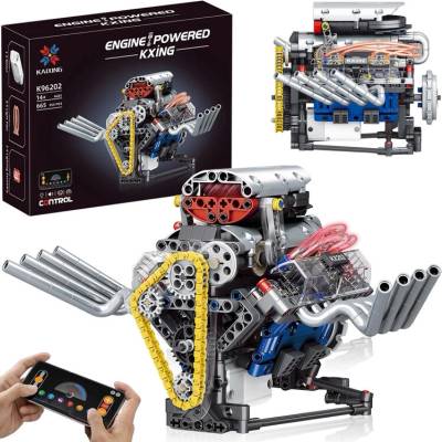 JOKO RC Technická Stavebnica Pohybujúci Motor 665ks