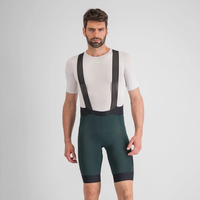 Sportful krátke s trakmi Supergiara zelená
