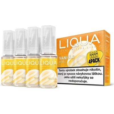 Ritchy Liqua Elements 4Pack Vanilla 4 x 10 ml 3 mg