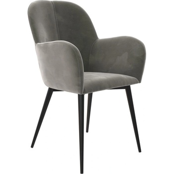 Støraa Сив тапициран трапезен стол Fitz - Støraa (2299479)