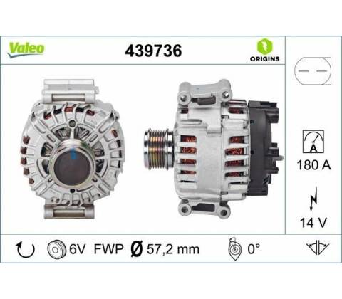 Alternátor VALEO 439736