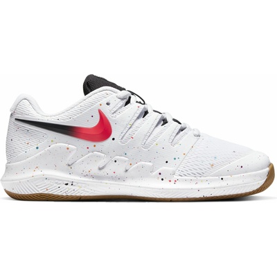 Nike JR Vapor X - white/laser crimson – Hledejceny.cz
