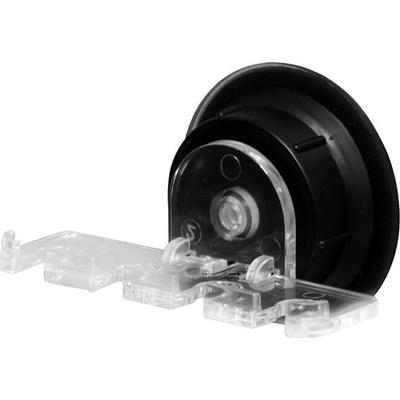 Ridder Vacuum Držiak na 4 zubné kefky čierny 12102210