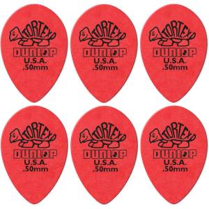 Dunlop 423R 0.50 Small Tear Drop 6 Перце за китара (<![CDATA[423R50-6PACK-SET]]>)
