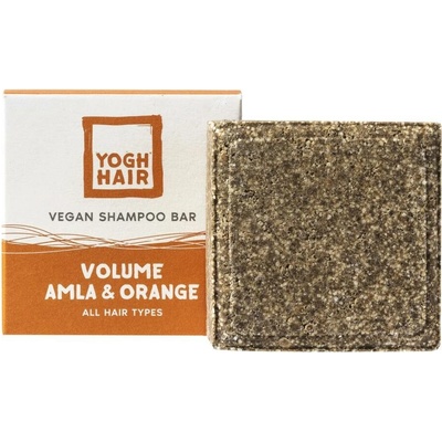 Yogh Soap Přírodní šampon pro objem a lesk amla a pomeranč 110 g