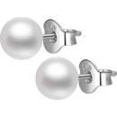 Nubis stříbrné náušnice s perličkami NB-3803