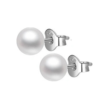 Nubis stříbrné náušnice s perličkami NB-3803