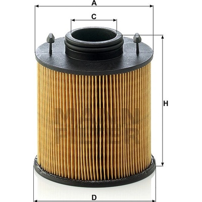Filter močoviny MANN-FILTER U 620/3 Y KIT (U620/3YKIT)