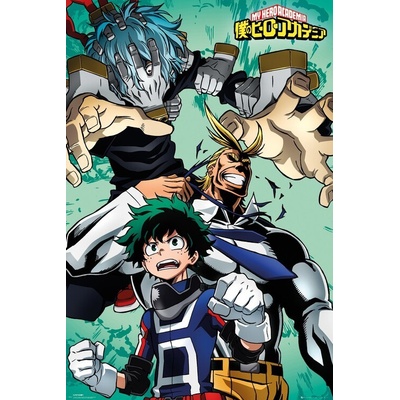 Plagát, Obraz - My Hero Academia - Collage, 61 × 91.5 cm