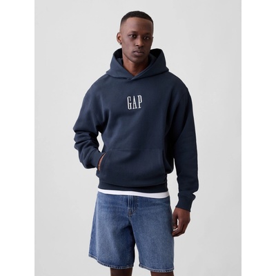 Gap mikina VintageSoft unisex s logem Tmavě modrá – Hledejceny.cz