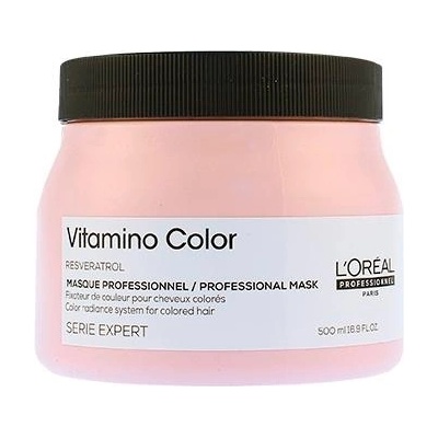 L'Oréal Serie Expert Vitamino Color осветяваща маска за боядисана коса 500 мл