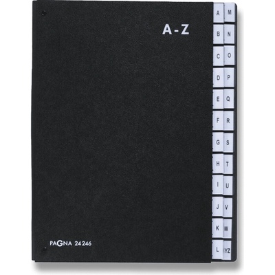 Pagna - třídící kniha - dělící listy A - Z A4