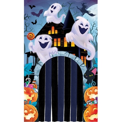 Fiestas Guirca Закачалка за врата Къща с призраци