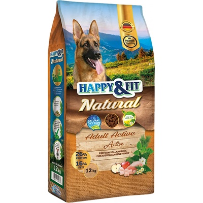 Happy & Fit Natural Adult Active 12 kg
