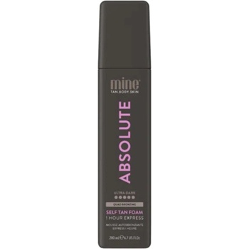 Minetan Ultra tmavá samoopalovací pěna Absolute (Self Tan Foam) 200 ml