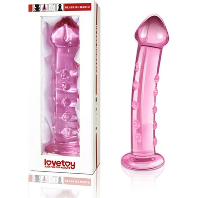 LoveToy Glass Romance Dotted G-Spot GS04PK
