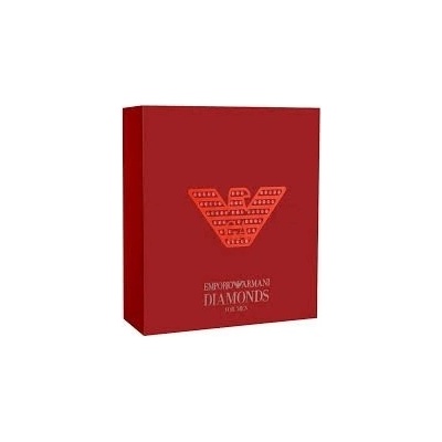 Giorgio Armani Diamonds for Man EDT 75 ml + balzam po holení 50 ml + sprchový gel 50 ml dárková sada