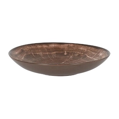 RAK Porcelain Woodart tanier hlboký 23 cm tmavohnedá WDNNDP23OB-12