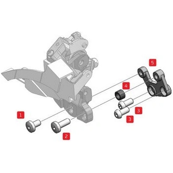 Shimano adaptér prešmykača GHOST AMR/Cagua 650B