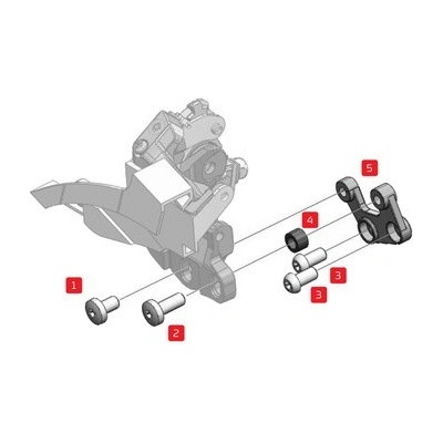 Shimano adaptér prešmykača GHOST AMR/Cagua 650B