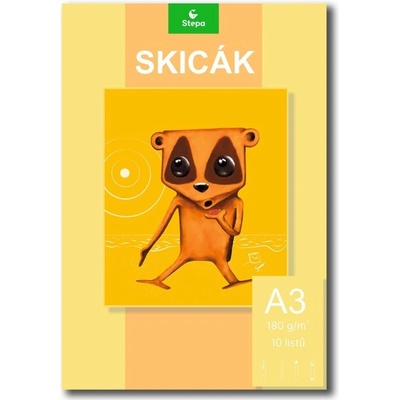 Stepa Skicák A3 10 listů