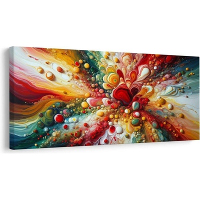 Obraz dynamická harmonie barev - 80x40