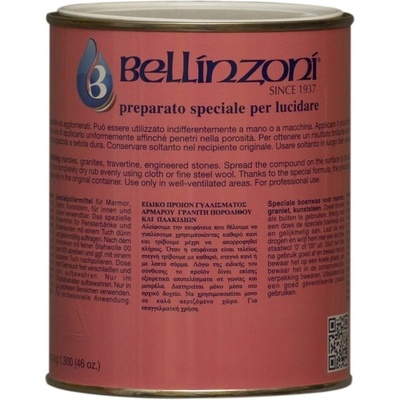 Bellinzoni Leštící pasta na mramory a žuly transparentní 750 ml