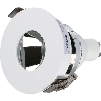 Image 1 of V-TAC gu10 Отливка Кръг Бяло+Хром - 3160 (3160)