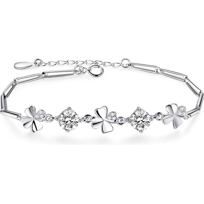 Mabell dámský stříbrný náramek CLÉMENCE CZ221BGR-1805C45