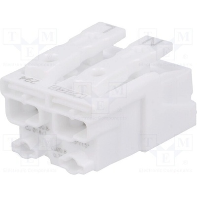 WAGO 294-5012 Instalační; 24A; 500V; zasouvací,pružinová svorka; 0,5÷2,5mm2