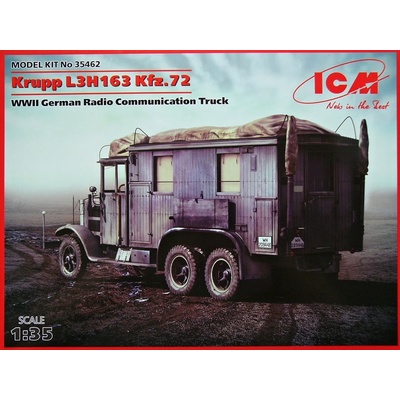 ICM Krupp L3H163 Kfz.72 German Radio Communication Truck 1:35