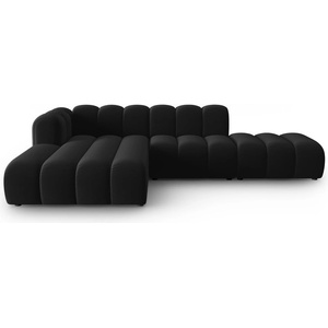 Micadoni Антрацитен ъглов диван (ляв ъгъл) Lupine - Micadoni Home (MIC_0LCO_44_F1_LUPINE6)