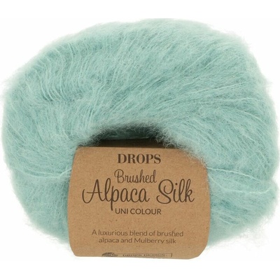 Drops Brushed Alpaca Silk 15 azurova